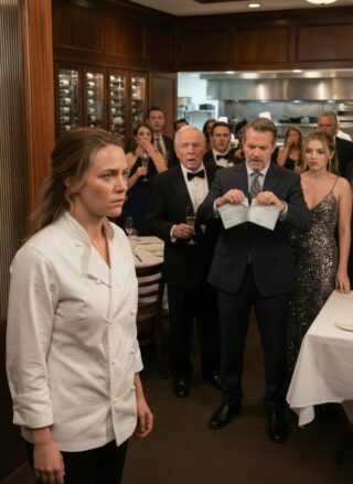 I built that restaurant with my own hands, but on opening night, my father looked me in the eye and said, ‘Stay in the kitchen. Your sister is entertaining the VIP investors tonight.’ So I walked out. Ten minutes later, the lead investor stood up in a silent dining room and announced, ‘The Michelin-star chef I came to fund just texted me that she quit.’ Then he tore up a $5 million check in front of everyone. That should’ve been the end of the story… but it was only the beginning.