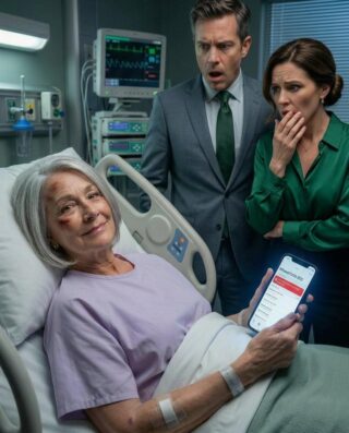 I lay in that hospital bed, br:uised and barely able to move, when my son looked me in the eye and said, ‘We can’t take care of you, Mom. Our vacation comes first.’ I smiled, hired a private nurse, and canceled the $6,000 I sent them every month. Hours later, my phone showed 87 missed calls. That was the moment they realized I wasn’t the helpless one after all…