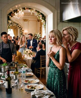 My mother said I should stay in the kitchen during the wedding photos only until the “important guests” were gone. I didn’t mention that for the past year I had been…