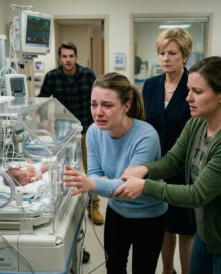 My mother’s words shattered me as she ripped my premature daughter’s oxygen monitor from the wall. I lunged forward, but my sister’s fingers locked around my wrist like a trap. “Don’t,” she hissed. My baby’s tiny chest struggled for air while the room spun into horror. And in that frozen second, I realized the people I feared most were my own family…