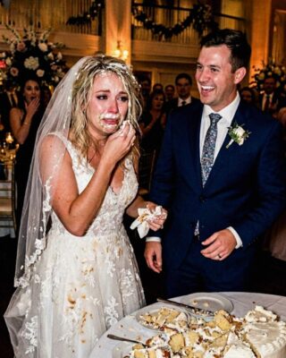 My Groom Smashed My Face Into the Cake During the Cake Cutting as a ‘Joke’ – I Was on the Verge of Tears When My Brother Shocked Everyone